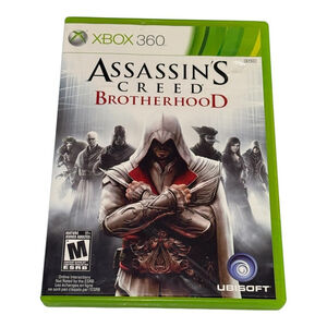 Assassin's Creed Brotherhood Xbox 360 Video Game Complete Ubisoft Tested NTSC Ma